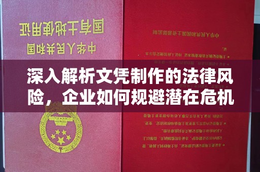 谢岗深入解析文凭制作的法律风险，企业如何规避潜在危机