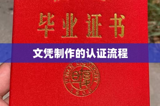 伊川文凭制作的认证流程